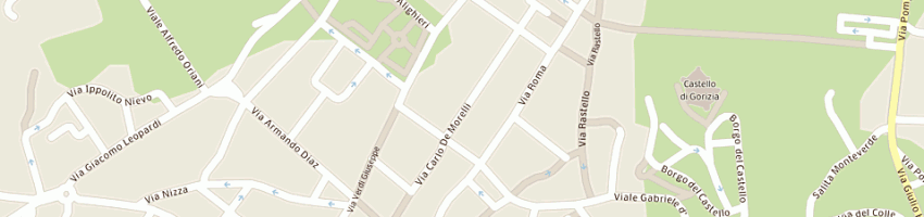 Mappa della impresa modelin uomo di famea marzia a GORIZIA