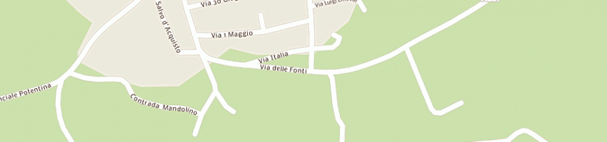 Mappa della impresa popeye pub di meschini anna a POTENZA PICENA