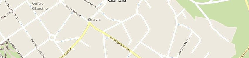 Mappa della impresa comune di gorizia a GORIZIA