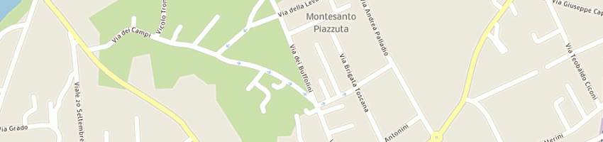 Mappa della impresa prodis di curto giambattista a GORIZIA