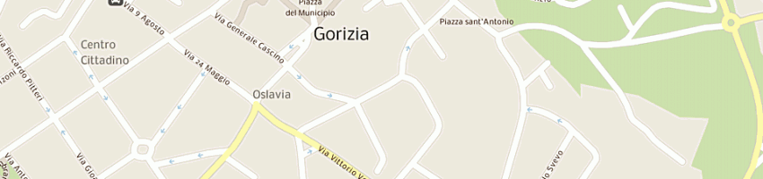 Mappa della impresa turus giovanni battista a GORIZIA