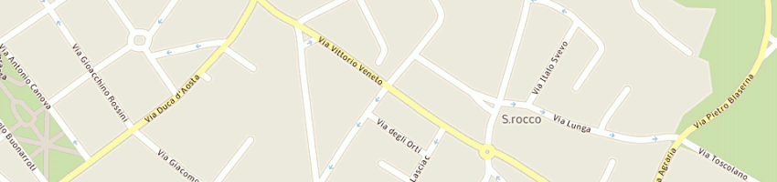 Mappa della impresa osteria colonna di polencic cristina e c a GORIZIA