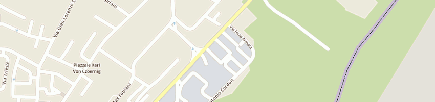 Mappa della impresa maggiore service di rusin sergio e c sas a GORIZIA