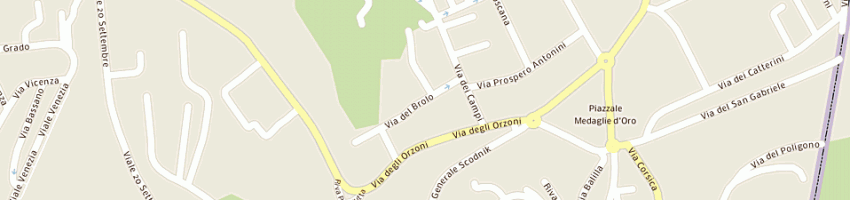 Mappa della impresa scuole pubbliche a GORIZIA