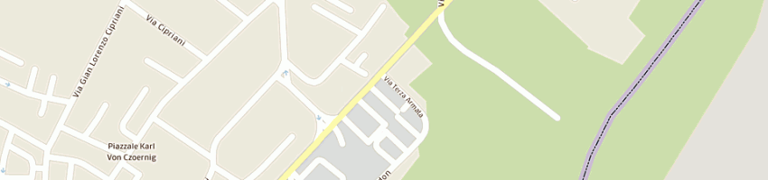 Mappa della impresa torrefazione goriziana snc di lcrobe s rogelja e c a GORIZIA
