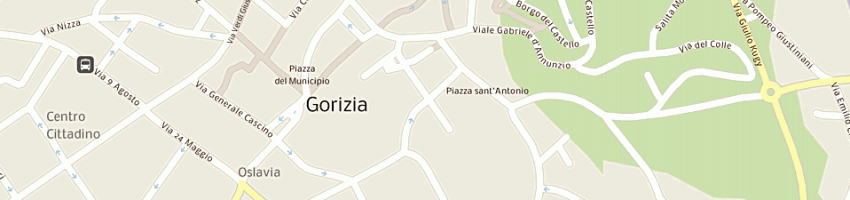 Mappa della impresa fotocinetex a GORIZIA