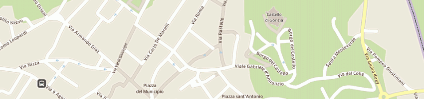 Mappa della impresa modula daniela a GORIZIA