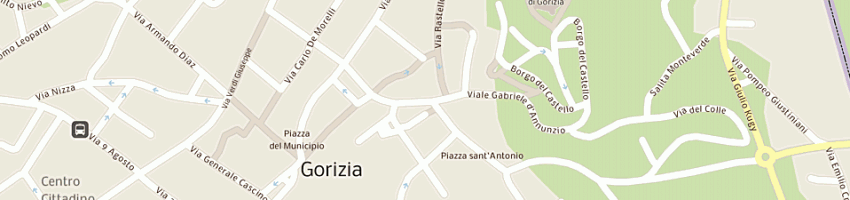 Mappa della impresa cuk elia (snc) a GORIZIA