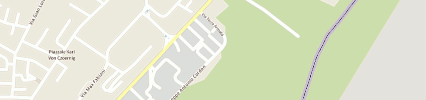 Mappa della impresa micolino maurizio e c (snc) a GORIZIA