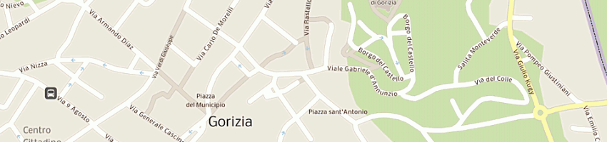 Mappa della impresa agenzia immobiliare studio beta a GORIZIA
