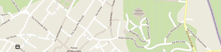 Mappa della impresa baglieri gerardo a GORIZIA