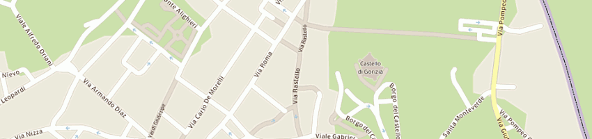 Mappa della impresa oreficeria sigon a GORIZIA