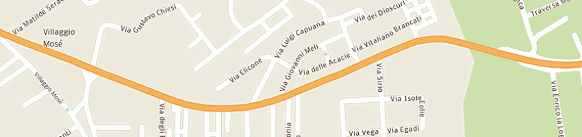Mappa della impresa de francisci sas a AGRIGENTO