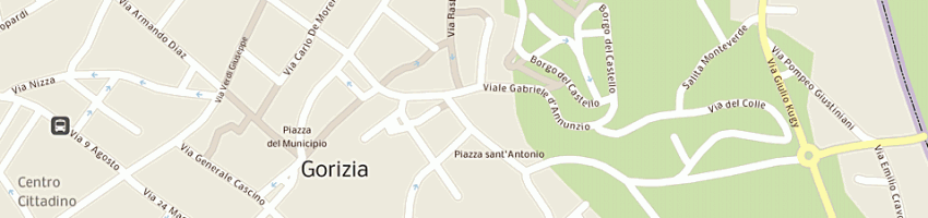 Mappa della impresa milliava maurizio a GORIZIA
