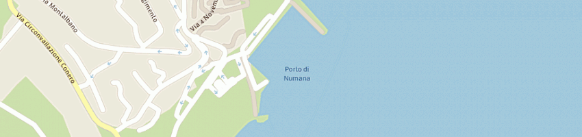 Mappa della impresa circolo nautico numana s massaccesi a NUMANA