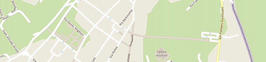 Mappa della impresa bauzon caterina a GORIZIA