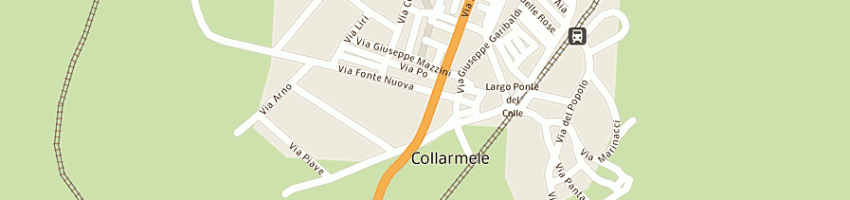 Mappa della impresa amministrazione provinciale dell'aquila a COLLARMELE