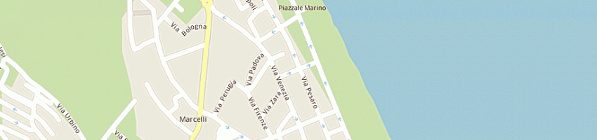 Mappa della impresa hotel galassi di galassi teresa a NUMANA