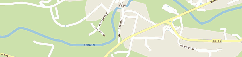 Mappa della impresa calzature bruno a MONTORIO AL VOMANO
