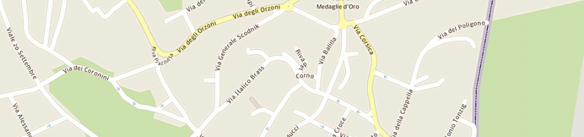 Mappa della impresa madon umberto a GORIZIA