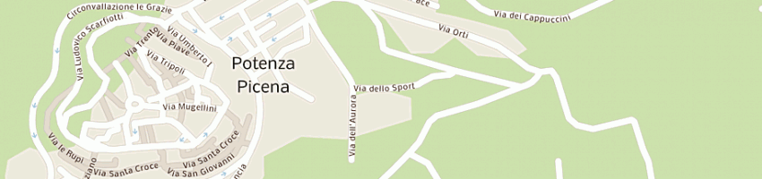 Mappa della impresa municipio di potenza picena a POTENZA PICENA