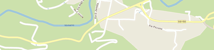Mappa della impresa pizzeria take away a MONTORIO AL VOMANO