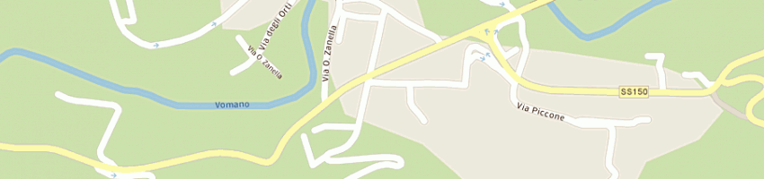 Mappa della impresa merlini umberto a MONTORIO AL VOMANO