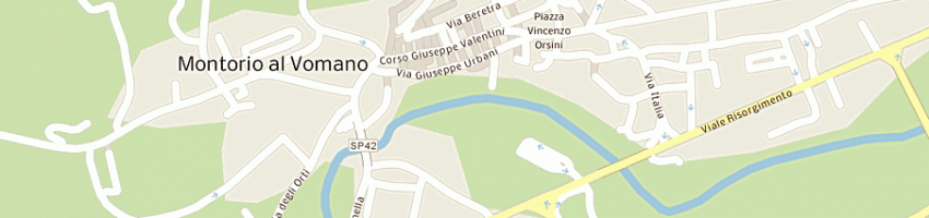 Mappa della impresa italo gestioni srl a MONTORIO AL VOMANO