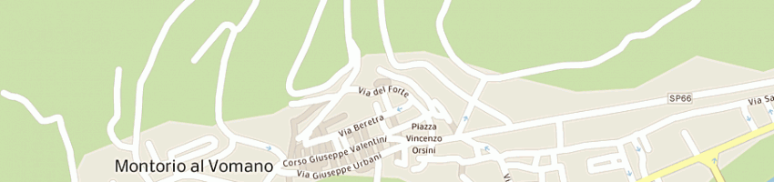 Mappa della impresa isa soc coop sociale abruzzesi a rl a MONTORIO AL VOMANO