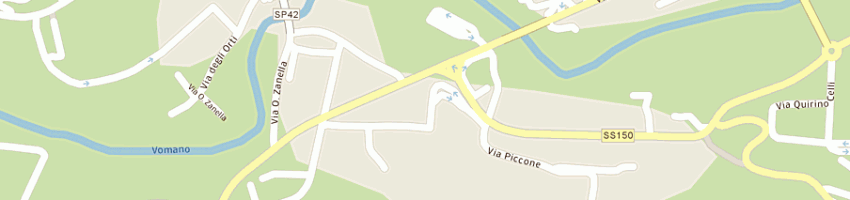 Mappa della impresa progetto verde a MONTORIO AL VOMANO