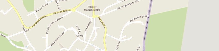 Mappa della impresa golegno srl a GORIZIA