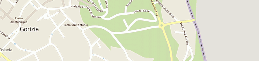 Mappa della impresa colombo sport di terpin milvia a GORIZIA
