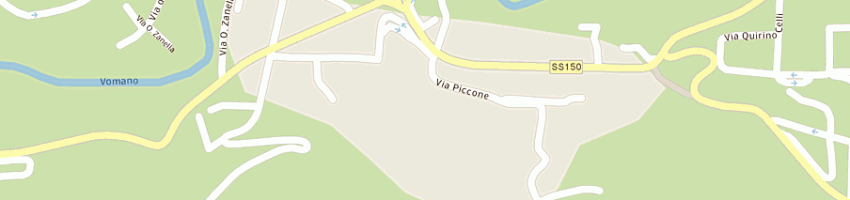 Mappa della impresa agro avicola abruzzese (srl) a MONTORIO AL VOMANO