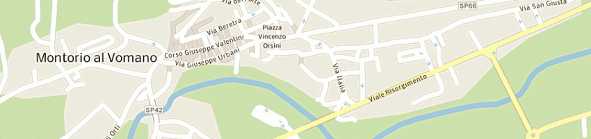 Mappa della impresa nori giovanni a MONTORIO AL VOMANO