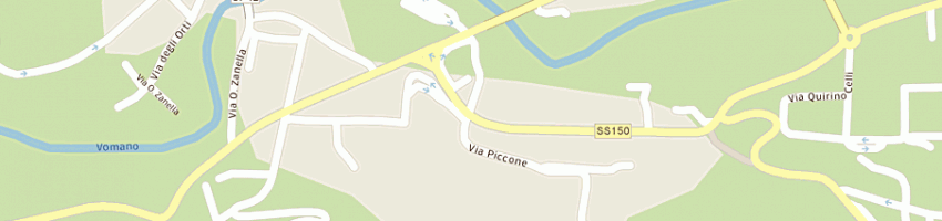 Mappa della impresa di ottavio alessio a MONTORIO AL VOMANO