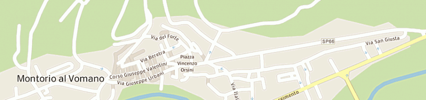 Mappa della impresa albergo motel tittina a MONTORIO AL VOMANO