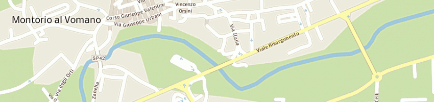 Mappa della impresa polisini fiorenzo a MONTORIO AL VOMANO