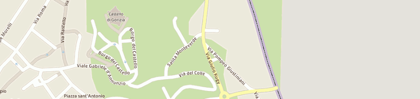 Mappa della impresa autoriparazioni colonello roberto a GORIZIA