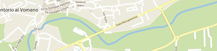 Mappa della impresa menaguale fabrizio a MONTORIO AL VOMANO