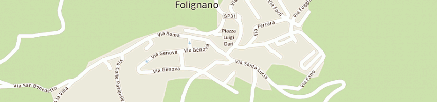 Mappa della impresa flli marini frantoio a FOLIGNANO
