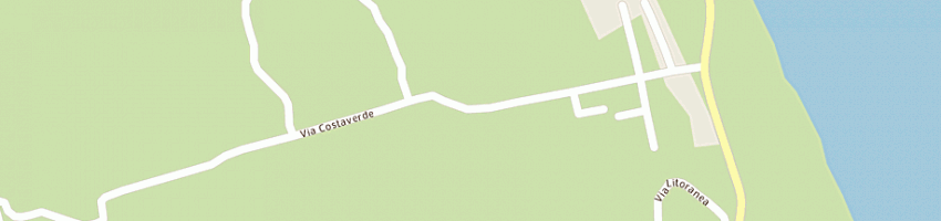 Mappa della impresa ristorante bar numana blu a NUMANA