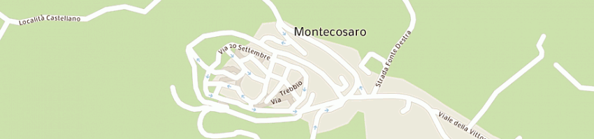 Mappa della impresa fontana maria a MONTECOSARO