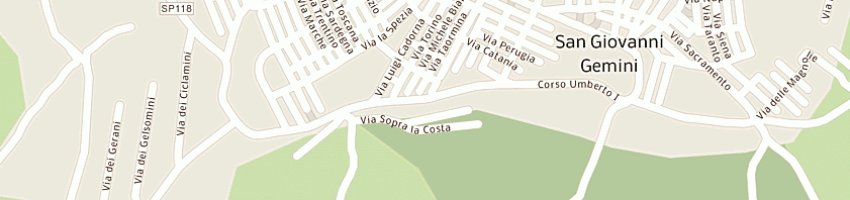 Mappa della impresa centro di radiologia medica srl a SAN GIOVANNI GEMINI