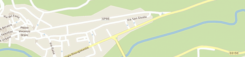 Mappa della impresa lavanderia centro pulitura pelli a MONTORIO AL VOMANO