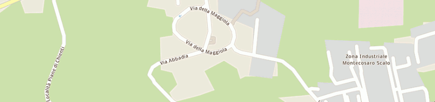 Mappa della impresa cardelli lamberto a MONTECOSARO