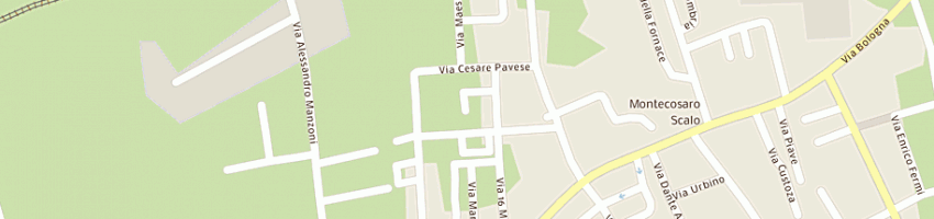 Mappa della impresa pennacchioni enzo a MONTECOSARO