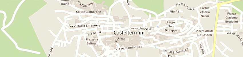 Mappa della impresa circolo g alcamisi a CASTELTERMINI