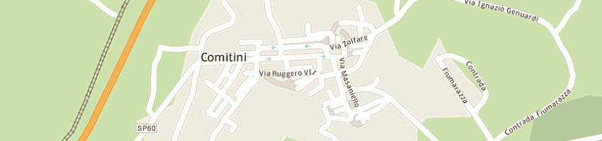 Mappa della impresa piparo pietra a COMITINI
