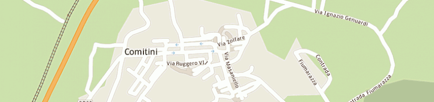 Mappa della impresa u cavallaggeri snc di terrana mario e c a COMITINI