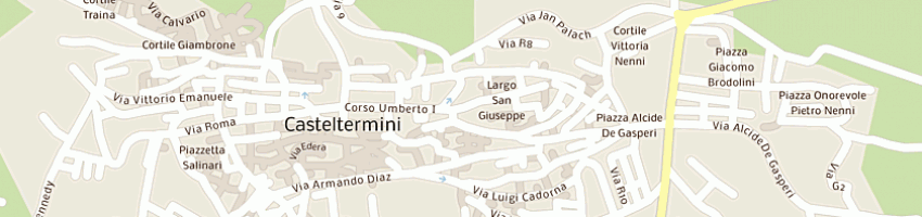 Mappa della impresa selleria castellano domenica a CASTELTERMINI